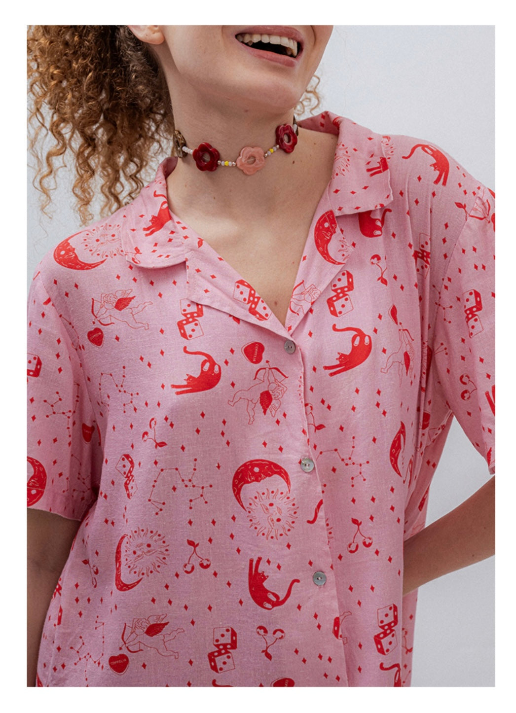 Camisa Joyce rosado 2