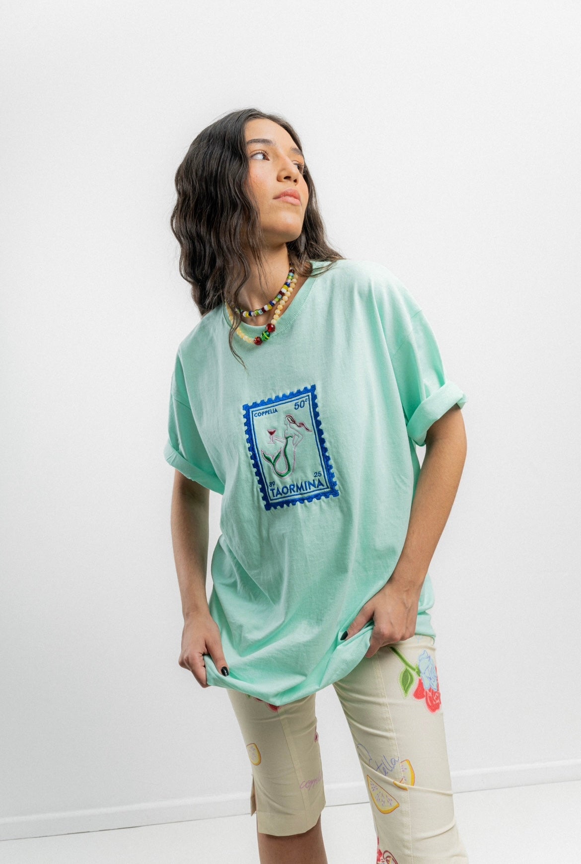 Remera Taormina verde agua 2