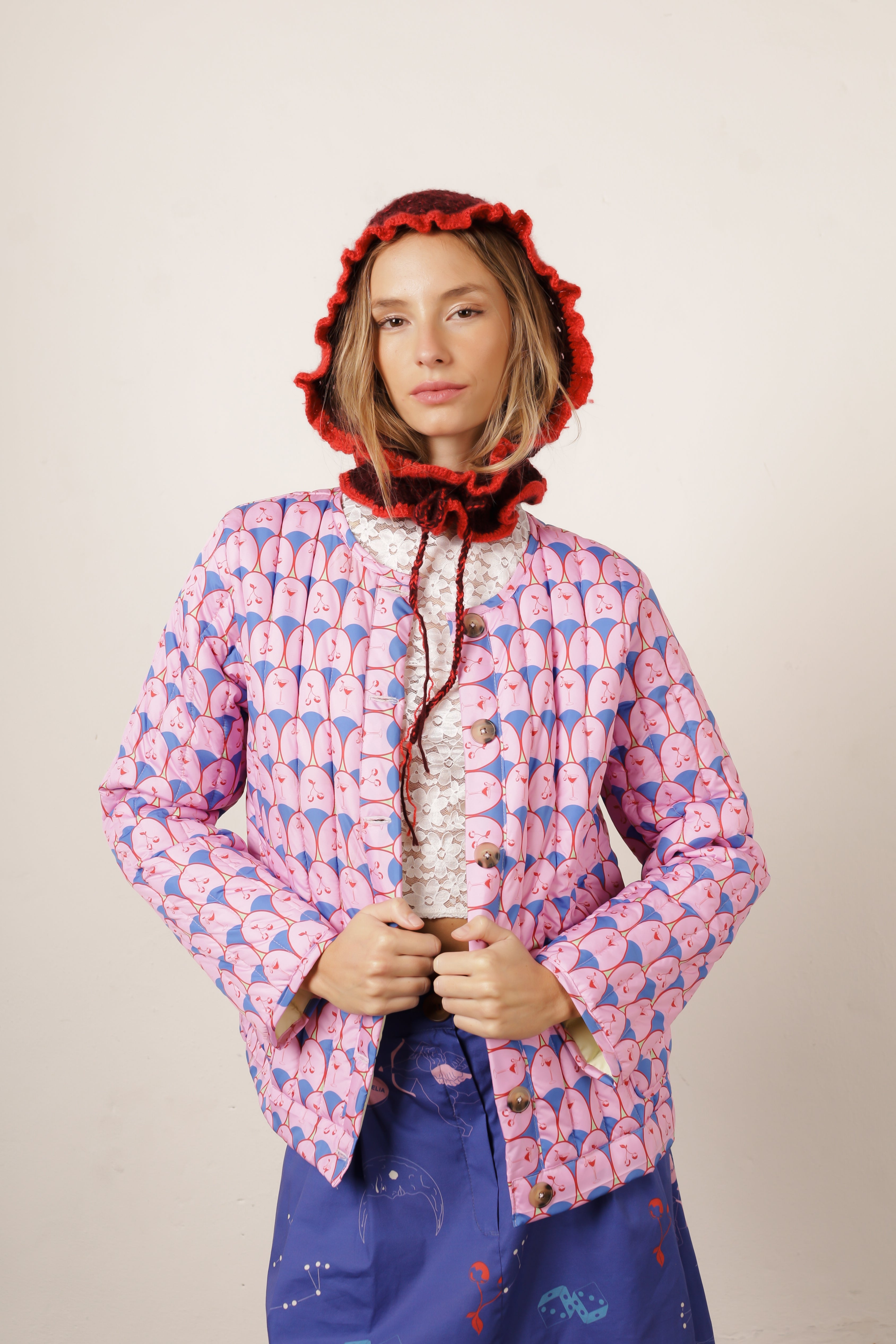 Campera Phoebe rosado 1